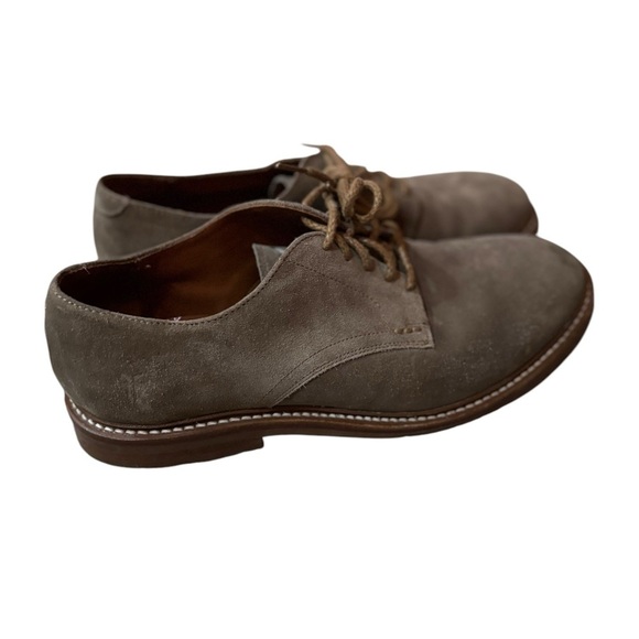 Frye Men’s Plain Toe Gray Suede Oxford US Size 9 Dress Shoes Casual main image 6